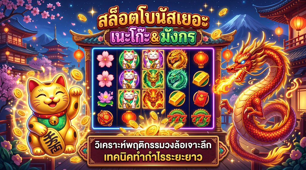 สล็อตโบนัสเยอะ วิเคราะห์พฤติกรรมวงล้อเจาะลึก เทคนิคทำกำไรระยะยาว