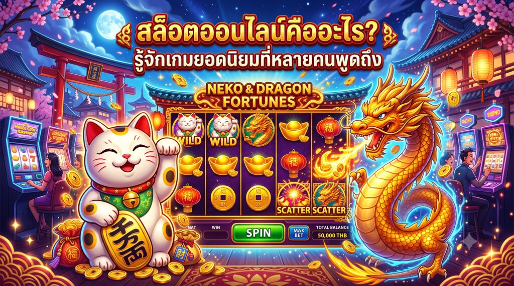 สล็อตออนไลน์คืออะไร